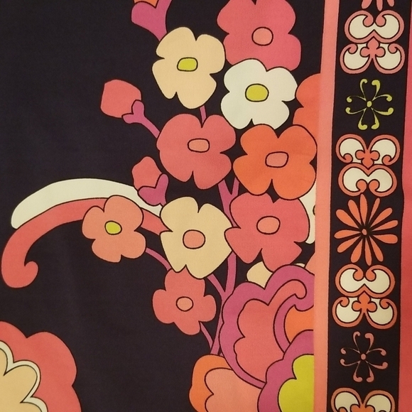 💕TRINA TURK💕 Print Jersey Halter Swim Cover-Up Dress 10 Large L NWT - Picture 12 of 16